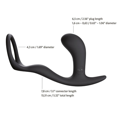 Fun Factory - Stimulator Prostat Silikon Bootie Dengan Cincin Zakar