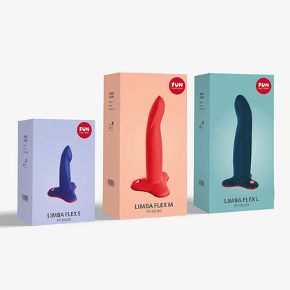 Fun Factory - Limba Flex Dildo Silikon Boleh Lentur 4.7-inci dengan Cawan Sedutan Kecil