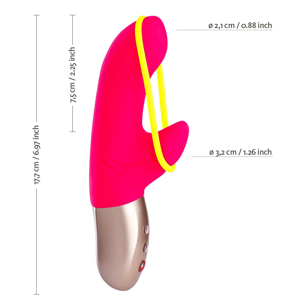 Fun Factory - Minivibes Amorino Rechargeable Rabbit Vibrator Red