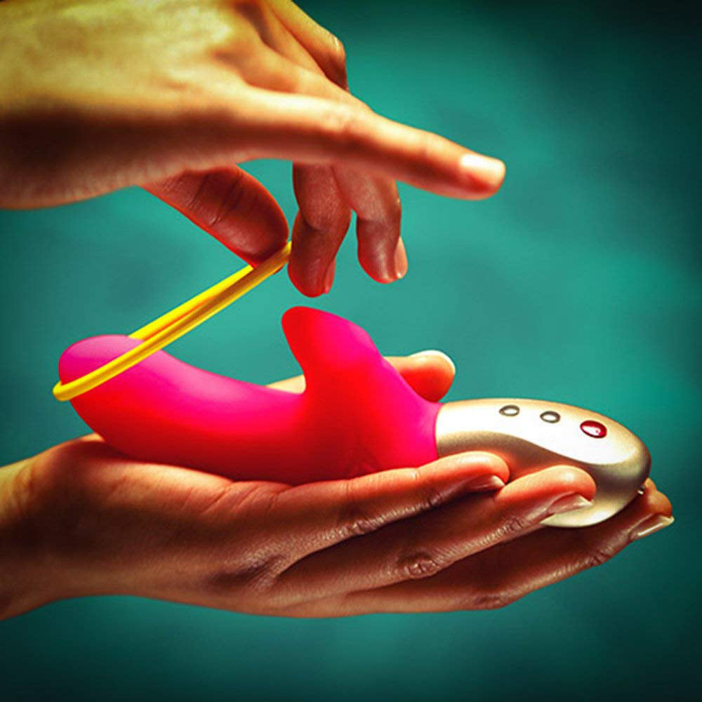 Fun Factory - Minivibes Amorino Rechargeable Rabbit Vibrator Red