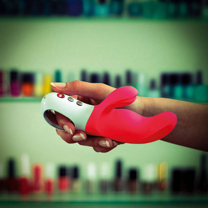 Fun Factory - Miss Bi Vibrator Arnab Boleh Dicas Semula Merah Jambu