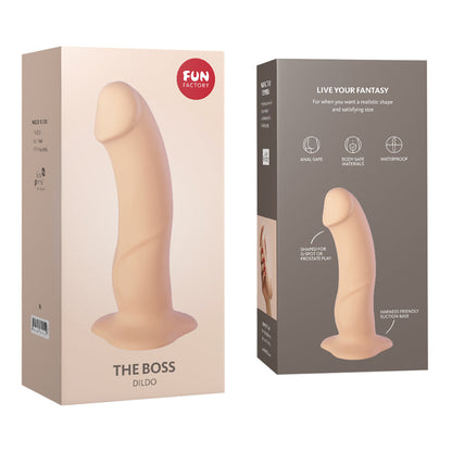 Fun Factory - Dildo Silikon Realistik The Boss Warna Kulit