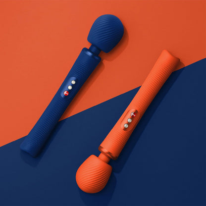 Fun Factory - Tongkat Bergetar Berkuasa Berbeban VIM Boleh Dicas Biru Tengah Malam