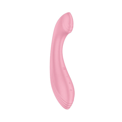 Satisfyer G-Force Silikon G-Spot Penggetar – Merah Jambu
