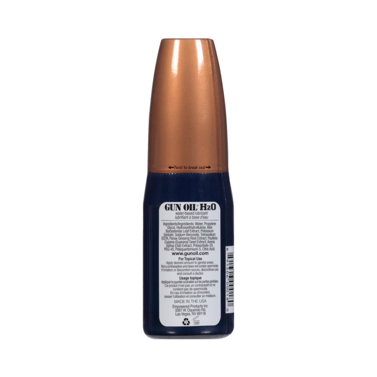 Gun Oil - H2O Water Based Lubricant 120ml
