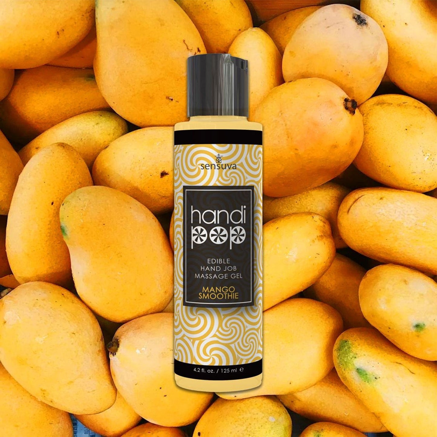 Sensuva - Handipop Edible Hand Job Massage Gel Mango Smoothie 125 ml
