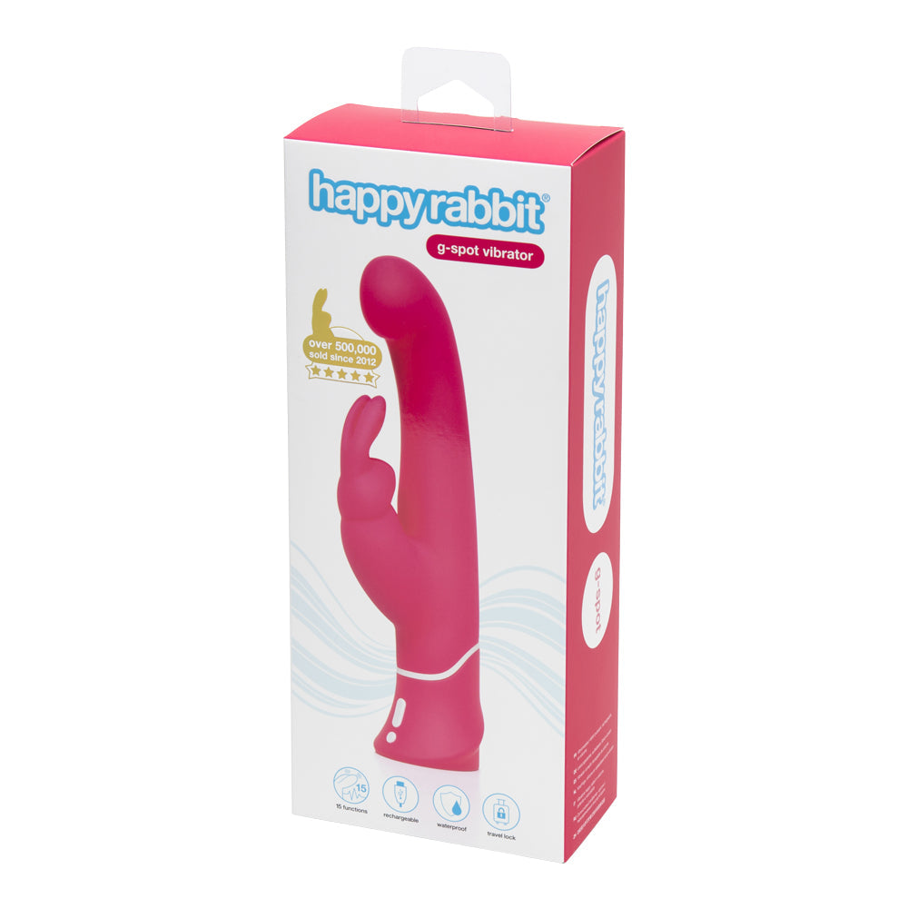 Happy Rabbit G-Spot Rechargeable Vibrator – Dual Stimulation Magic