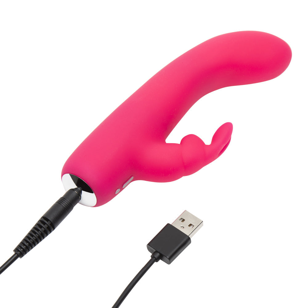 Happy Rabbit Rechargeable Mini Rabbit Vibrator – Petite Power for Dual Pleasure