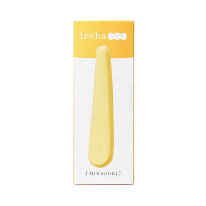 Iroha - Alat Urutan G Spot Boleh Cas Semula Mikazuki Kuning