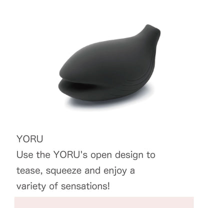 Iroha - Plus Yoru Penggetar Klitoris Silikon Boleh Dicas Semula