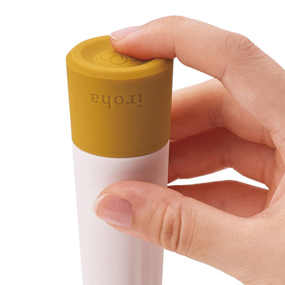Iroha - Pengurut Tongkat Mini Rin Hanakogane Putih & Kuning