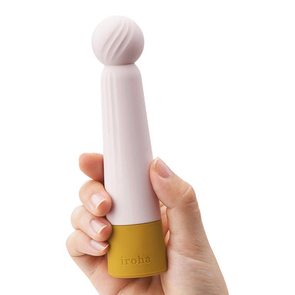Iroha - Pengurut Tongkat Mini Rin Hanakogane Putih & Kuning