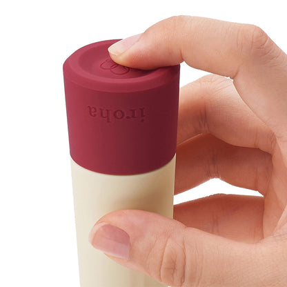 Iroha - Pengurut Tongkat Mini Rin Takeakane Putih & Merah