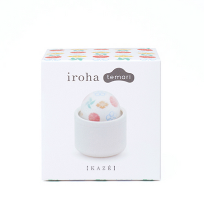Iroha - Temari KAZE Vibrator Kelentit Boleh Dicas Lembut Sentuhan