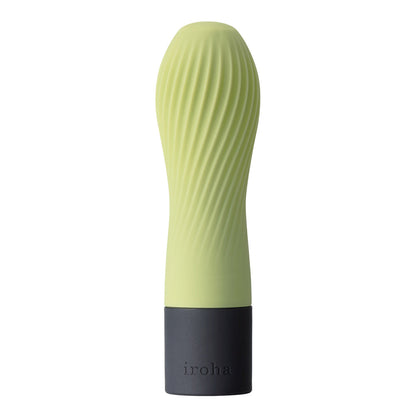 Iroha - Pengurut Titik G Silikon Beralur Matcha Zen