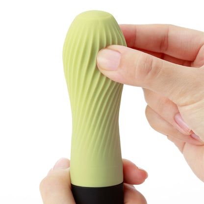 Iroha - Pengurut Titik G Silikon Beralur Matcha Zen