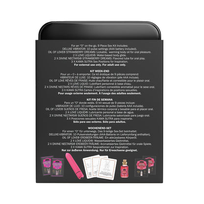 Kama Sutra - Kit Vibe Weekender Strawberry Dreams Set 9 Keping