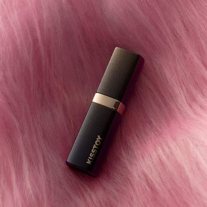 KissToy - Bobo Lipstick App-Controlled Clitoral Sucking Massager Hitam