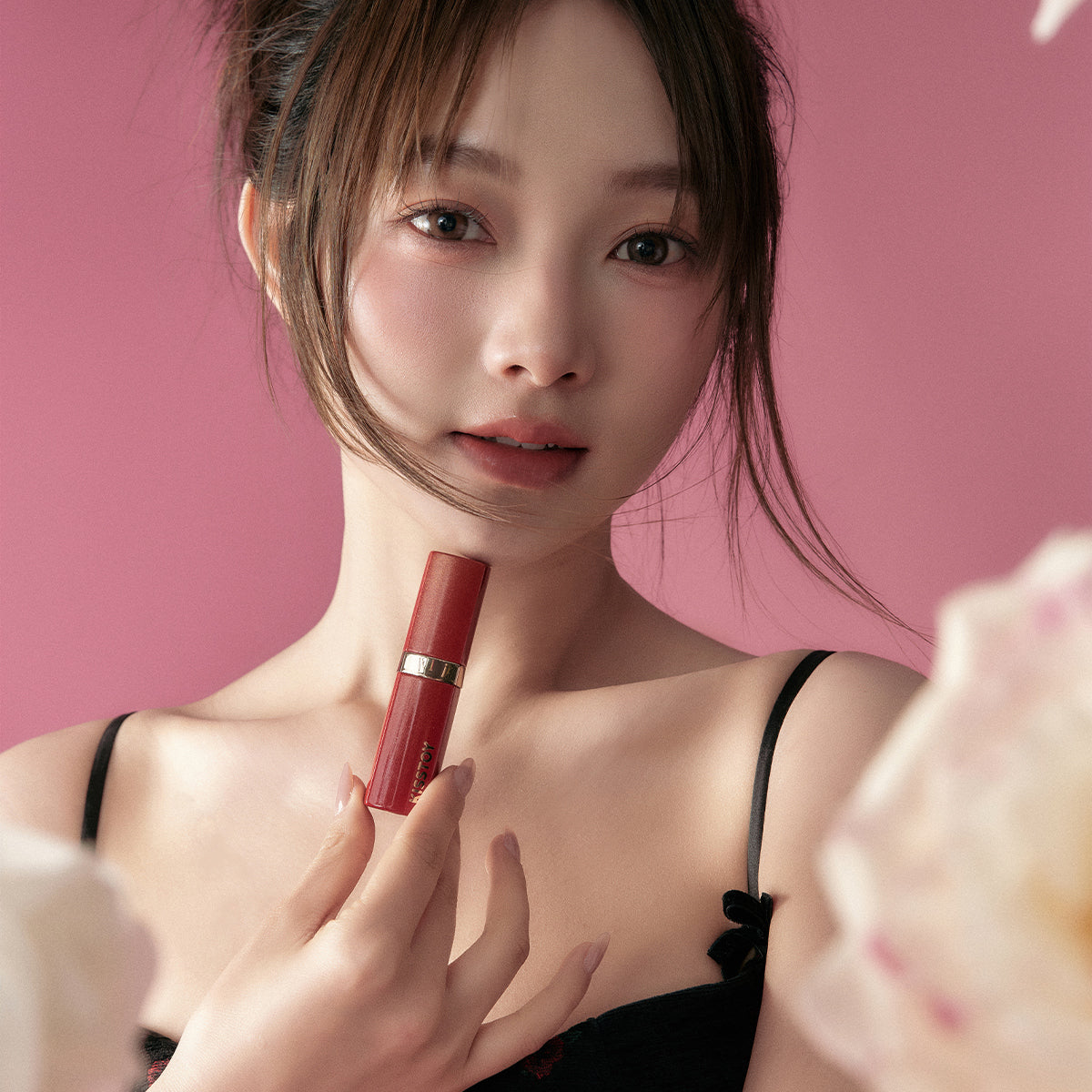 KissToy - Bobo Lipstick App-Controlled Clitoral Sucking Massager Red