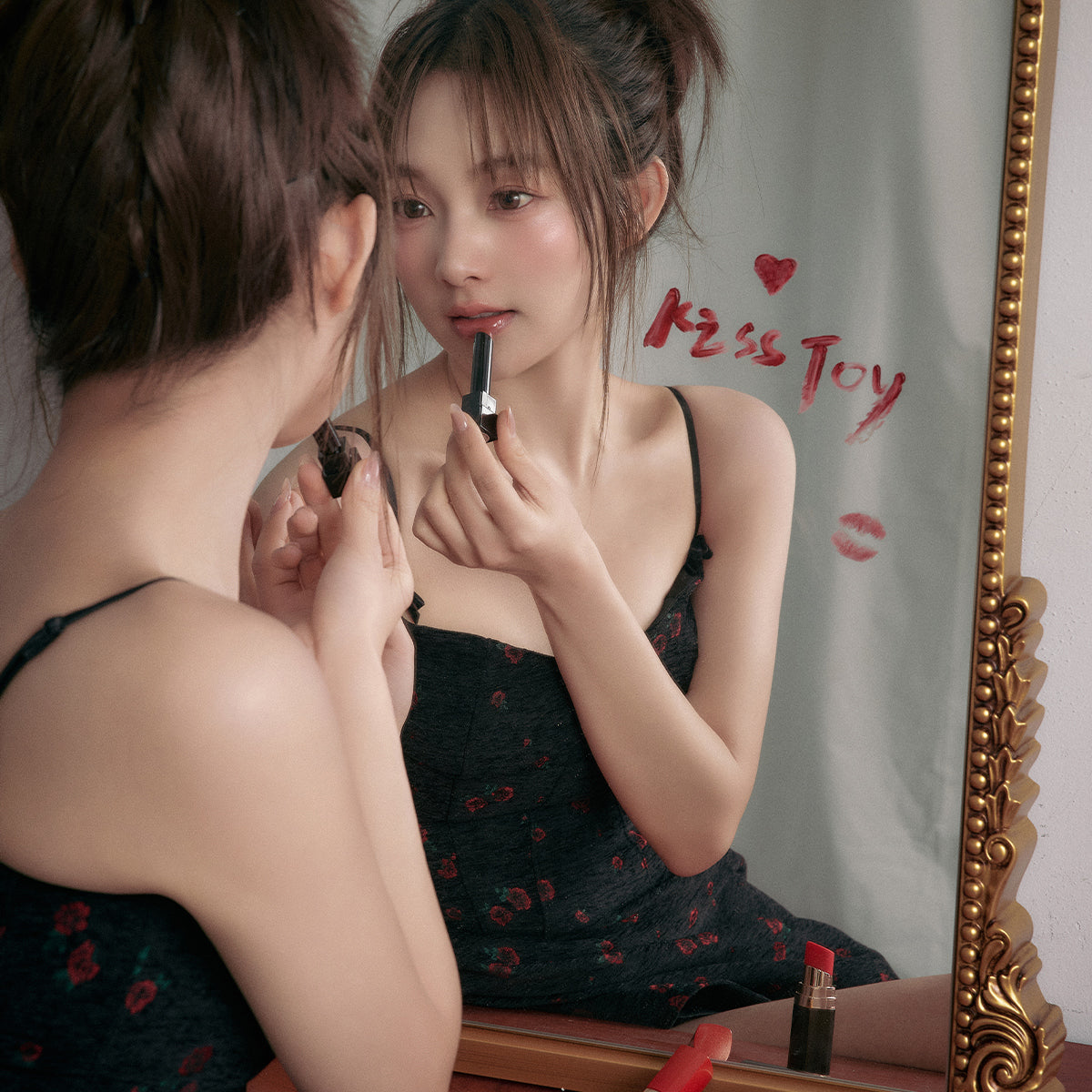KissToy - Bobo Lipstick App-Controlled Clitoral Sucking Massager Red