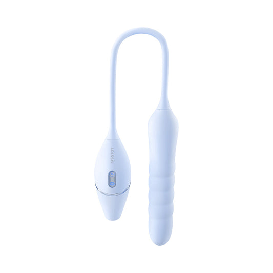 KissToy - Cathy III App-Controlled Dual Stimulation Massager Blue
