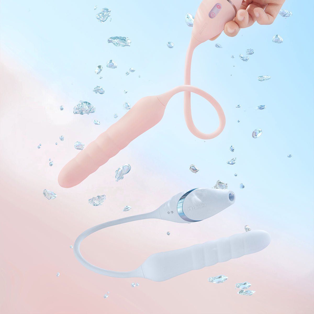 KissToy - Cathy III App-Controlled Dual Stimulation Massager Pink