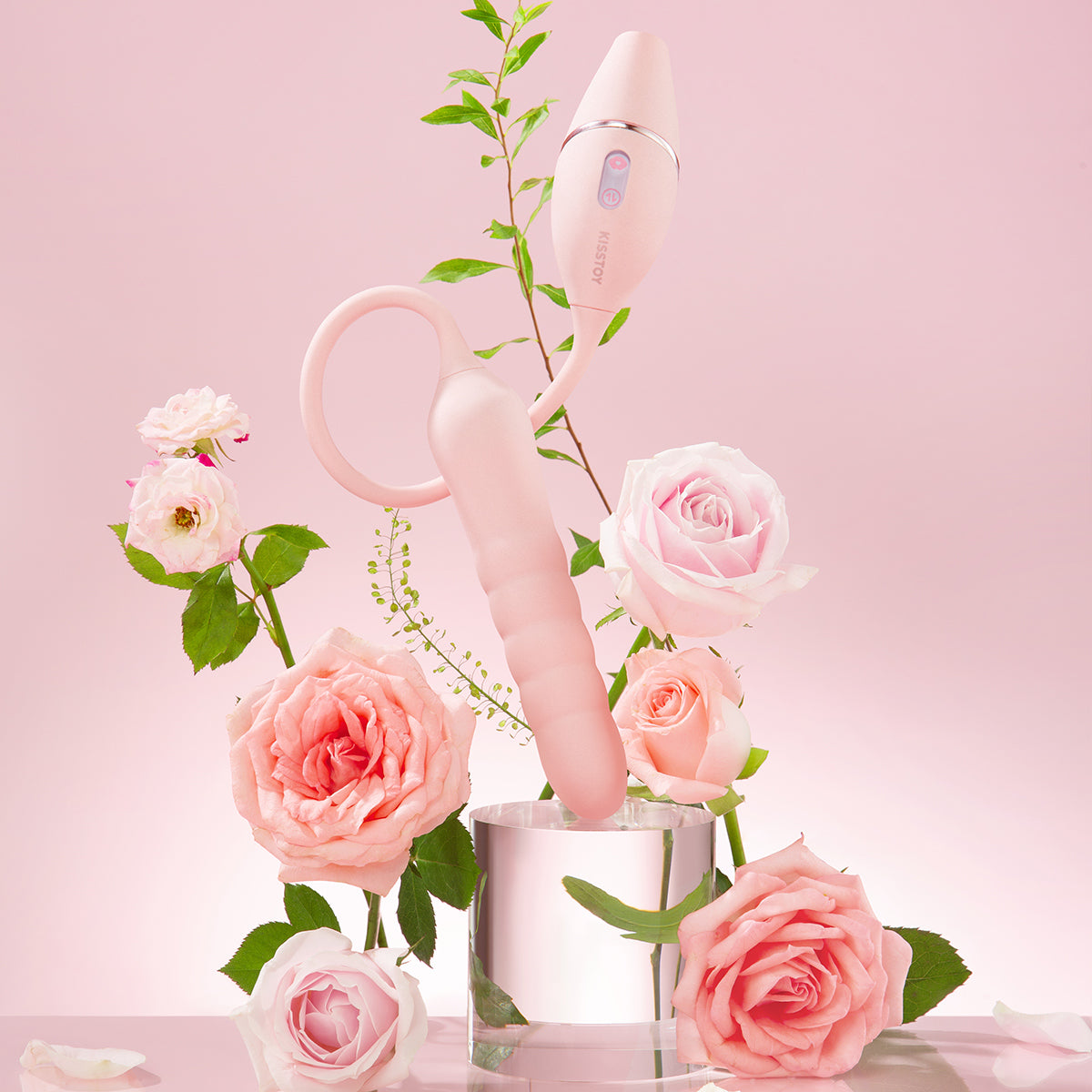 KissToy - Cathy III App-Controlled Dual Stimulation Massager Pink