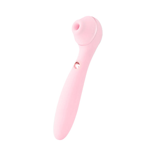 KissToy - Polly Max 3.0 App-Controlled Rotating and Heating Clitoral Vibrator Pink