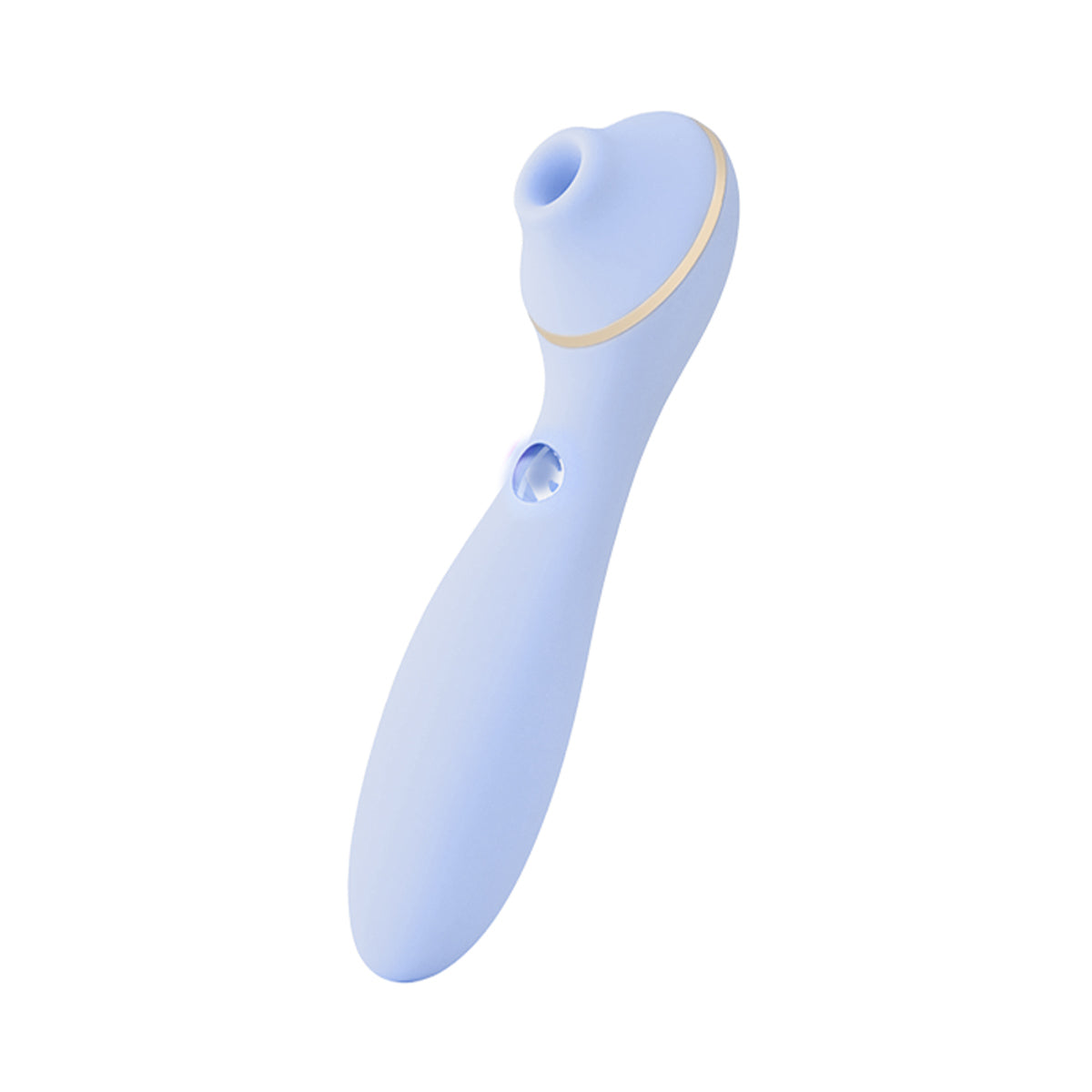 KissToy - Polly Plus 2in1 Sucking Clitoral Vibrator Blue