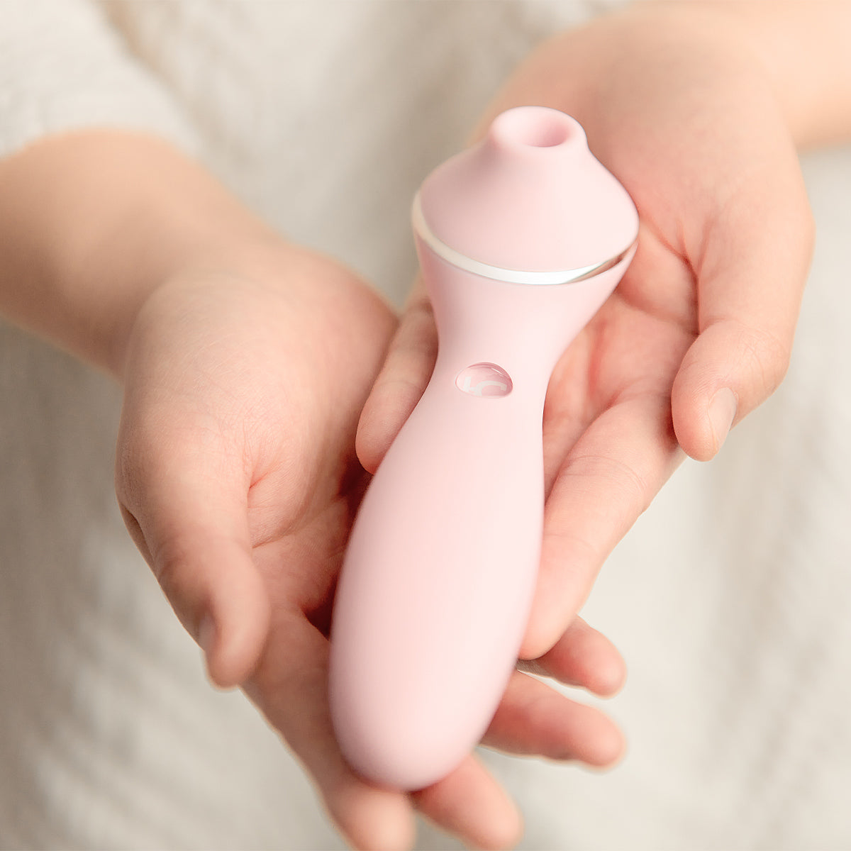 KissToy - Polly Plus 2in1 Sucking Clitoral Vibrator Pink