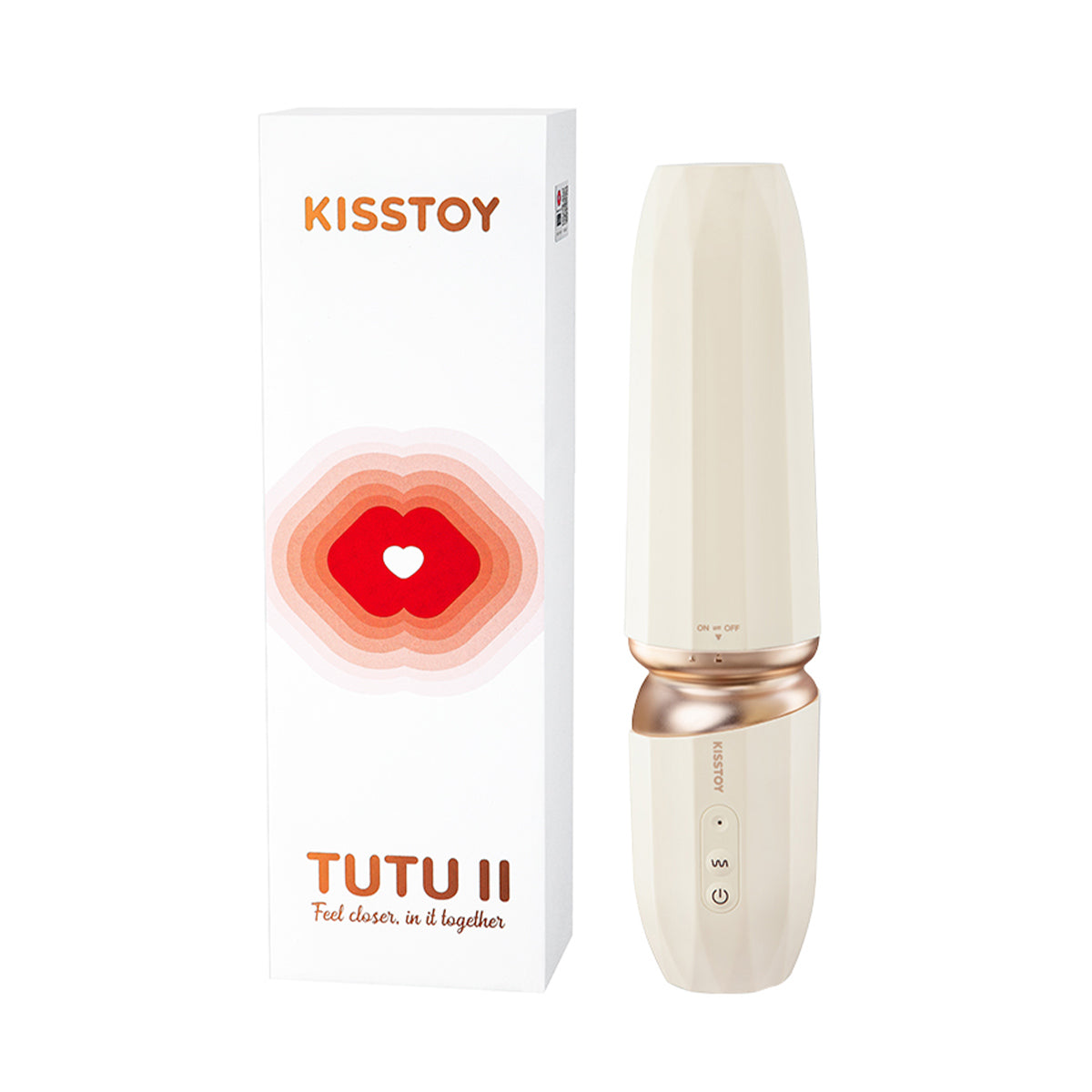 KissToy - Tutu II App-Controlled Thrusting Mini Sex Machine