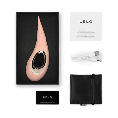Lelo - Dot Cruise Pengecas Boleh Dicas Vibrator Klitoris Tepat Peach Please