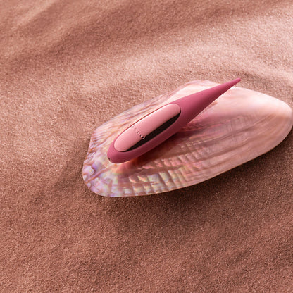 Lelo - Dot Travel Vibrator Titik Kelentit Boleh Cas Semula Merah Jambu
