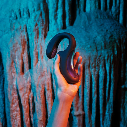 Lelo - Enigma Perangsang Kawalan Aplikasi Sonic Berganda Ungu Siber