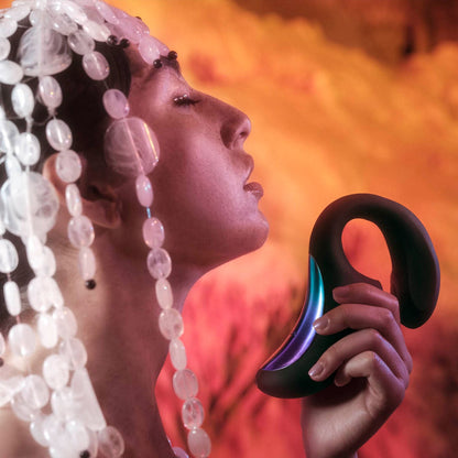 Lelo - Enigma Perangsang Kawalan Aplikasi Sonic Berganda Ungu Siber