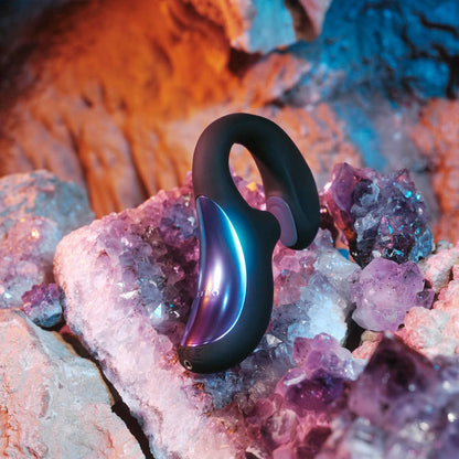 Lelo - Enigma Perangsang Kawalan Aplikasi Sonic Berganda Ungu Siber