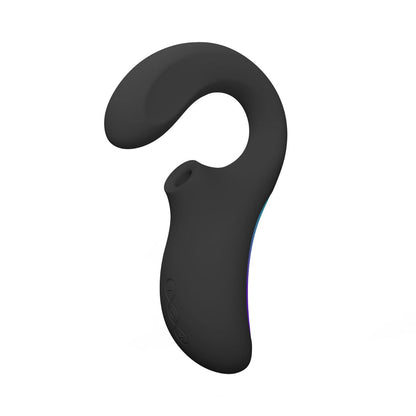 Lelo - Pengurut Sonik Rangsangan Tiga Gelombang Enigma Hitam