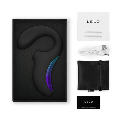 Lelo - Pengurut Sonik Rangsangan Tiga Gelombang Enigma Hitam