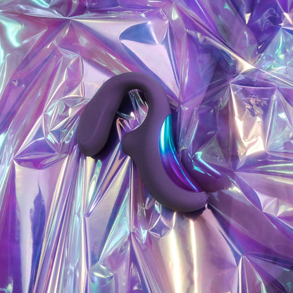 Lelo - Enigma Wave Triple Stimulation Sonic Massager Ungu Siber