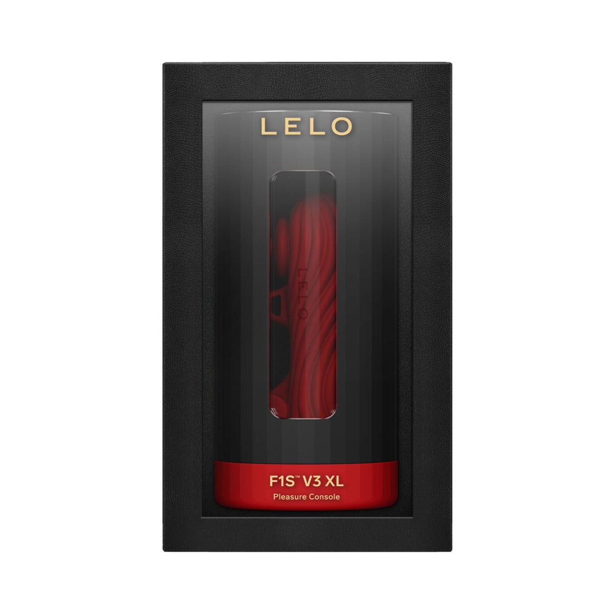 Lelo - F1S V3 XL App-Controlled Dual Motor Masturbator with Sensonic and Cruise Control Technology Red