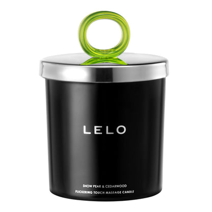 Lelo - Lilin Urut Sentuhan Berkelip Snow Pear And Cedarwood