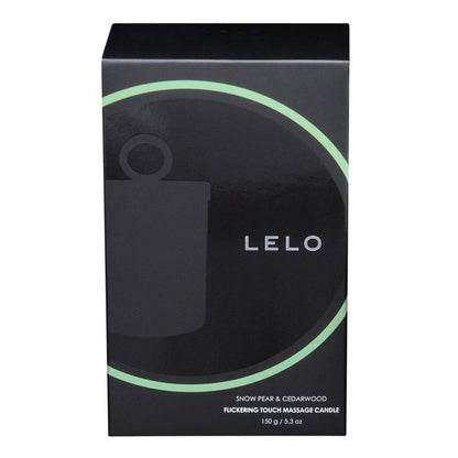 Lelo - Lilin Urut Sentuhan Berkelip Snow Pear And Cedarwood