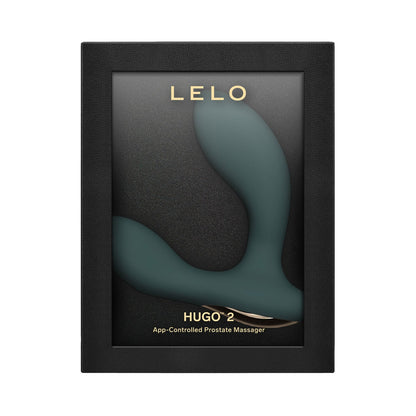 Lelo - Alat Urut Prostat Kawalan Aplikasi Hugo 2 Hijau
