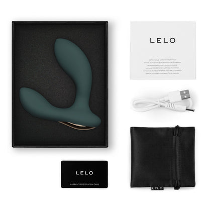Lelo - Alat Urut Prostat Kawalan Aplikasi Hugo 2 Hijau