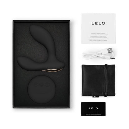 Lelo - Hugo 2 Perangsang Prostat Kawalan Jauh Hitam