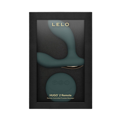 Lelo - Pengurut Prostat Kawalan Jauh Hugo 2 Hijau