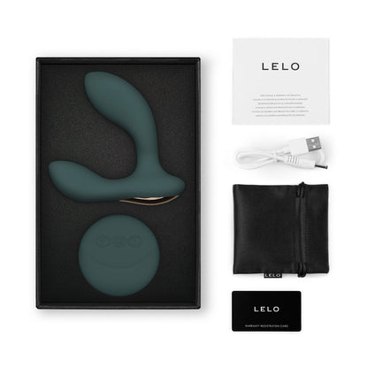 Lelo - Pengurut Prostat Kawalan Jauh Hugo 2 Hijau