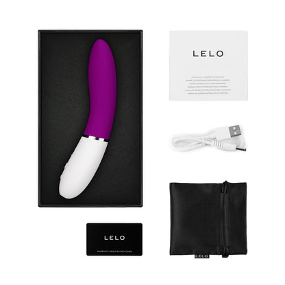 Lelo - Liv 3 Pengegar Titik G Boleh Dicas semula Rose Tua