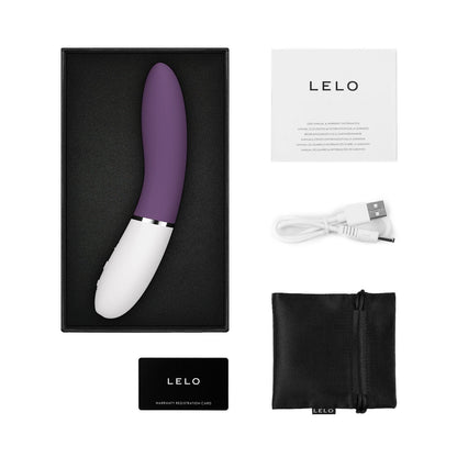 Lelo - Liv 3 Pengegar Titik G Boleh Dicas Semula Plum