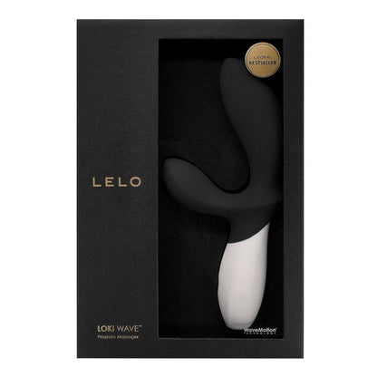 Lelo - Loki Wave Alat Urut Prostat Boleh Dicas Semula (Hitam Obsidian)